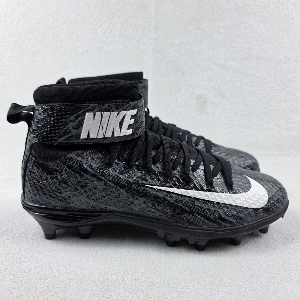 Nike LUNARBEAST ELITE TD Football Cleats Men's Size 11 Black Sliver 847103-001